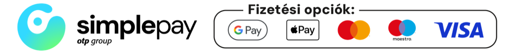 SimplePay vásárlói tájékoztató – Fizetési opciók: Google Pay, Apple Pay, Mastercard, Maestro, Visa